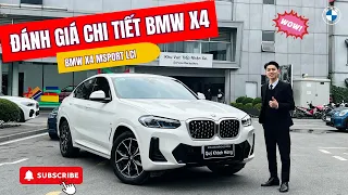 Đánh giá chi tiết BMW X4 Msport LCI 2024 - Dáng Coupe Thể Thao | Văn Dương BMW