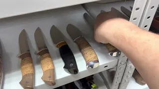 Распродажа ножей со склада - кованные ножи из стали Х12МФ - цены снижены !!!