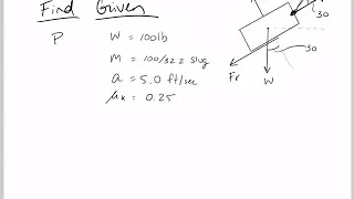 Dynamics Chapter 3, Sections 1-4: Problem 13