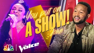 Shadale Rules the Stage with Bruno Mars' "That's What I Like" | The Voice Blind Auditions 2021