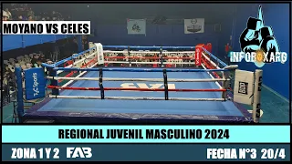 THIAGO MOYANO VS SANTIAGO CELES, CATEGORIA 60KG (FINAL), REGIONAL JUVENIL MASCULINO FAB, FECHA 3.