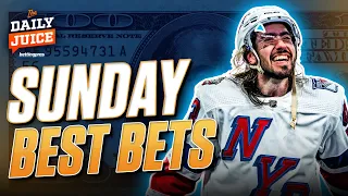 Best Bets for Sunday (5/5): NHL + NBA | The Daily Juice Sports Betting Podcast