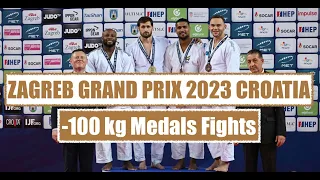 -100 kg Medals Fights [ ZAGREB GRAND PRIX 2023 CROATIA ]