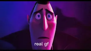 Meme real Girlfriend vs Vtuber (Hotel Transylvania meme)