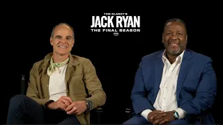 Michael Kelly & Wendell Pierce on filming final season of Tom Clancy’s Jack Ryan with John Krasinski