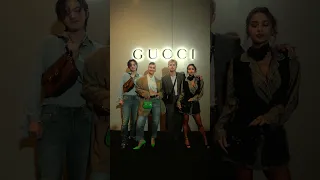 Nadine Lustre, Jasmin Curtis, Catriona Gray, James Reid and Liza Soberano in GUCCI store opening