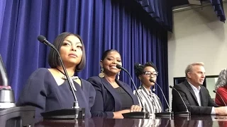 #HiddenFigures🚀 cast & filmmakers  LIVE from the White House!