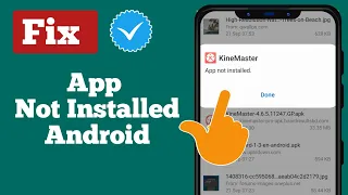 How to fix App Not installed error on Android in 2 Minutes | fix app not installed android (2021)