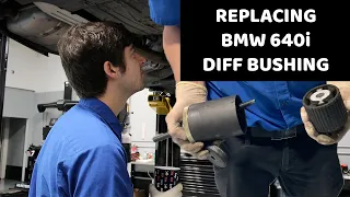 Differential Bushing Replacement, BMW 640i