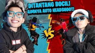 DITANTANG BY ONE LAGI SAMA BOCIL 8 TAHUN! GA NYANGKA DIA LATIHAN 1 BULAN AIMNYA AUTO 100% HEADSHOOT!