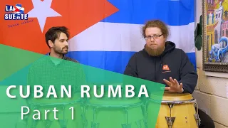 Cuban Rumba Basic Theory - La Suerte Vlog (part 1)