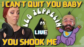 I Can't Quit You Baby, You Shook Me LIVE [Led Zeppelin Reaction] Bootleg—Fillmore West San Fran 1969