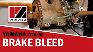 How to Bleed ATV Brakes | Yamaha YFZ450R | Partzilla.com