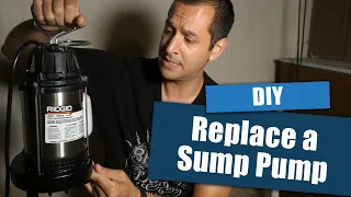 How to Replace a Broken Sump Pump