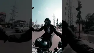 Insta360 One X2 Handle POV Traffic Launch #RoyalEnfield #Insta360