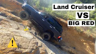 Land Cruiser VS Big Red Hill Climb Glass House Mountains 4WD