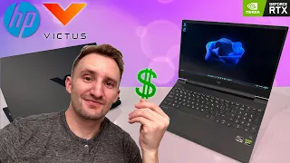 Low Cost, High Value - 2023 HP Victus Gaming Laptop - RTX 2050, AMD 7530HS