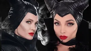 MALEFICENT MAKEUP TUTORIAL USING AFFORDABLE PRODUCTS!!