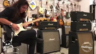 Yngwie SHREDS at Guitar Store!