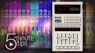 5-Minute UAD Tips: Lexicon 480L Digital Reverb & Effects
