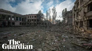 Ukraine: Footage shows Kramatorsk school in ruins after Russian strike