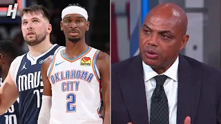 Inside the NBA reacts to Mavericks vs Thunder Game 1 Highlights