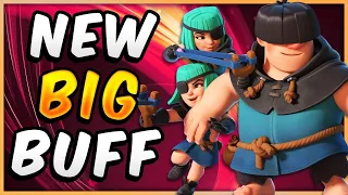 GIGANTIC BUFF FOR RASCALS! NEW LOG BAIT DECK — Clash Royale