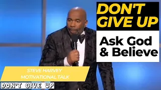 Steve Harvey Motivational Talk - DON'T GIVE UP | Motivational SPEECH