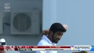 India vs WestIndies 5 wicket by Jasprit Bumraha  Viral video