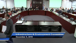 Infrastructure and Environment Committee - December 5, 2019