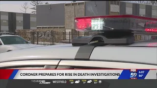 Coroner sees increase in death investigations