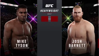 PS4 UFC 2 Mike Tyson v Josh Barnett