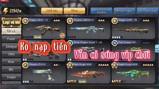 Ai bảo chơi game là phải nạp tiền - show con acc thuộc hệ cày quốc cho ae có động lực // Tập Kích VN