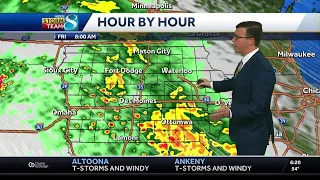 Severe weather threat returns today