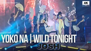 [4K] JOSH | Yoko Na & Wild Tonight  LIVE @ Pagtatag Finale | 05.19.2024