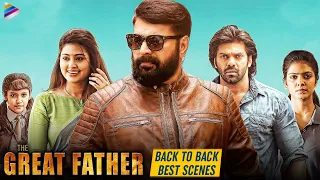 The Great Father Movie Back To Back Best Scenes | Mammootty | Arya | Sneha | Malavika Mohanan