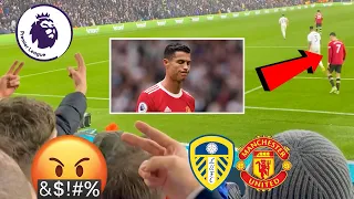 LEEDS FANS GIVE RONALDO DOGS ABUSE vs MAN UTD!🤬 | Premier League 2021/22