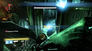 Crota jumping off platform