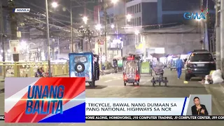 E-bike, e-trike, at tricycle, bawal nang dumaan sa Recto Ave. at 18 pang national highways... | UB