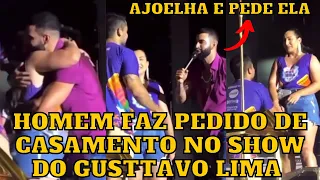 Gusttavo Lima se SURPREENDE com CASAL em cima do Palco: Pedido de Casamento no Carnaval