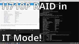 Flashing RAID Controller Into IT Mode | Dell R620