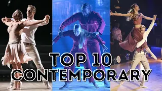 My Top Ten Contemporary Dances on Dancing With The Stars