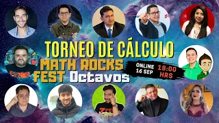 OCTAVOS de Final del TORNEO de CÁLCULO del Math Rocks Fest