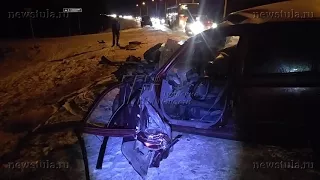 На трассе "Тула-Щекино" в ДТП пострадали 8 человек