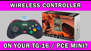 Wireless Controller on your TG-16 / PCE Mini???