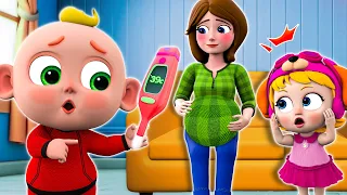 Oh No! Mommy Got Sick 😷 | Take Care of Pregnant Mommy | NEW✨ Nursery Rhymes For Kids Song