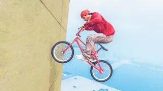 ИДЕАЛЬНЫЕ ИМПРОВИЗИРОВАННЫЕ ТРЮКИ НА BMX В ГТА 5 - GTA 5 ТРЮКИ