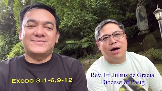Ang Pagninilay sa Unang Pagbasa, Miyerkules, July 19, 2023, Exodo 3:1-6,9-12