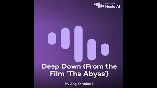 Deep down my own voice ai cover original by Molly hammer