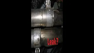How to fix a leaky exhaust clamp? Weld it ￼